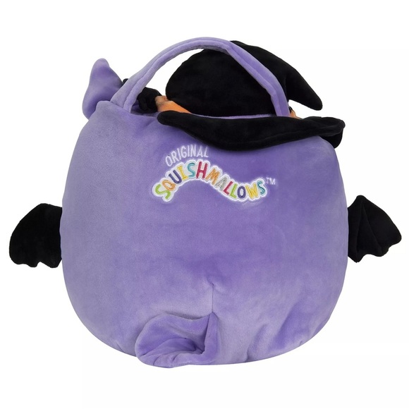 Squishmallows Holly Owl Treat Pail 12” plush basket - Picture 2 of 7